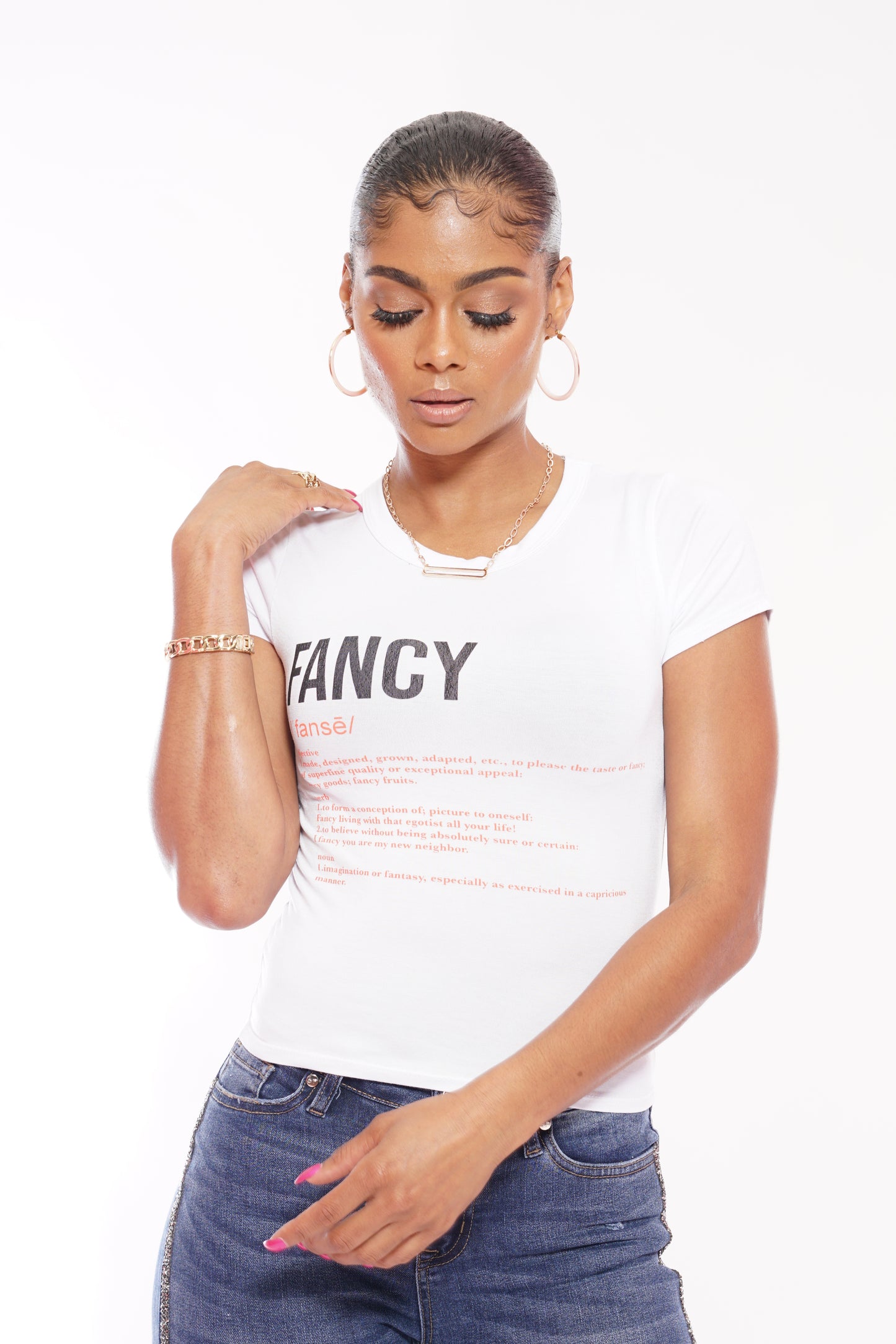 White Fancy Definition Shirt