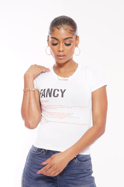 White Fancy Definition Shirt