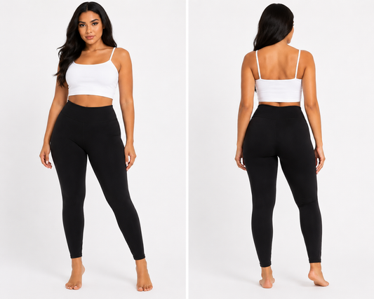 Black Basic Leggings