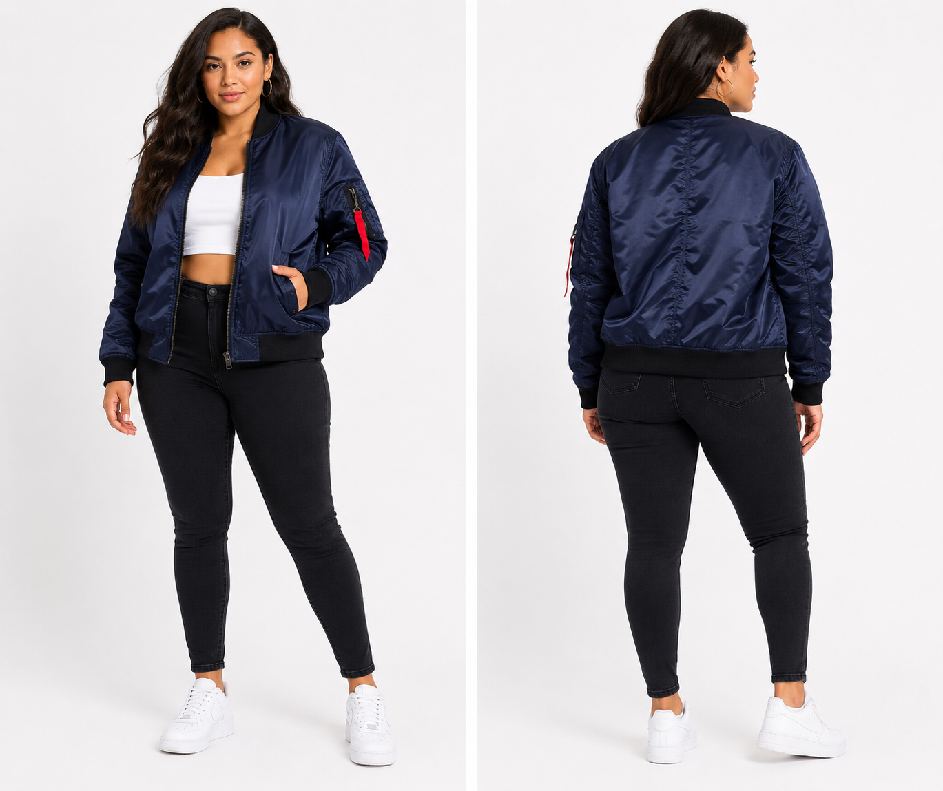 Navy Bomber Utility Jacket