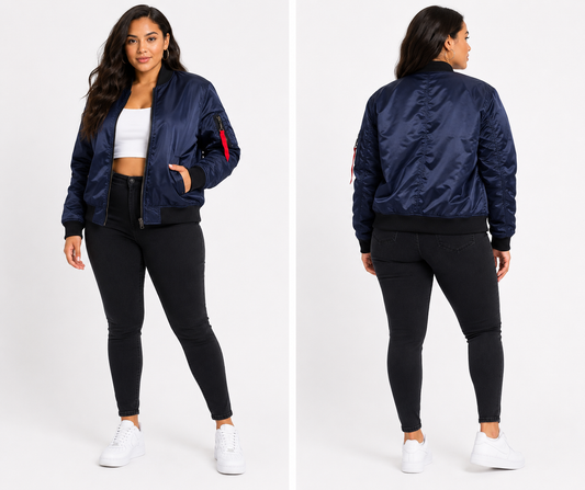 Navy Bomber Utility Jacket